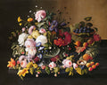 Peinture Par Numéros - Fleurs Et Fruits - Severin Roesen