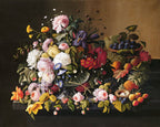 Peinture Par Numéros - Fleurs Et Fruits - Severin Roesen