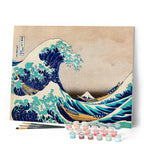 Paint By Numbers - The Great Wave Off Kanagawa - Katsushika Hokusai
