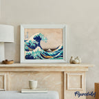 Paint By Numbers - The Great Wave Off Kanagawa - Katsushika Hokusai