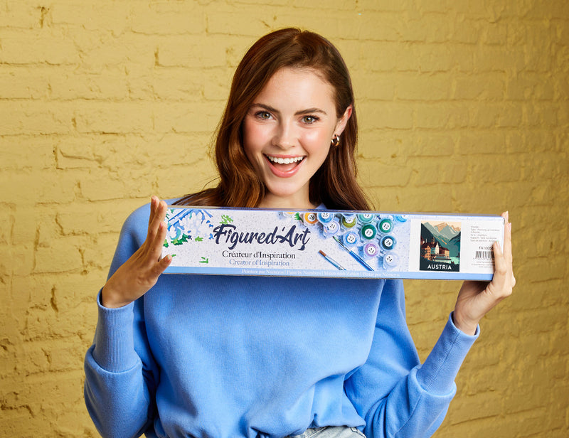 Peinture Par Numéros - Affiche Vintage Hallstatt