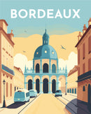 Peinture Par Numéros - Affiche Vintage Bordeaux