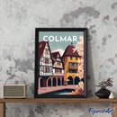 Peinture Par Numéros - Affiche Vintage Colmar