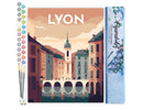 Peinture Par Numéros - Affiche Vintage Lyon