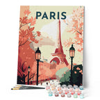 Peinture Par Numéros - Affiche Vintage Paris 2