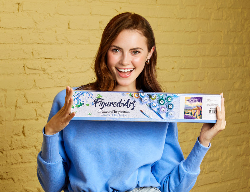 Peinture Par Numéros - Affiche Vintage Provence