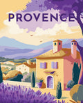 Paint By Numbers - Vintage Provence Poster