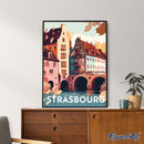 Peinture Par Numéros - Affiche Vintage Strasbourg