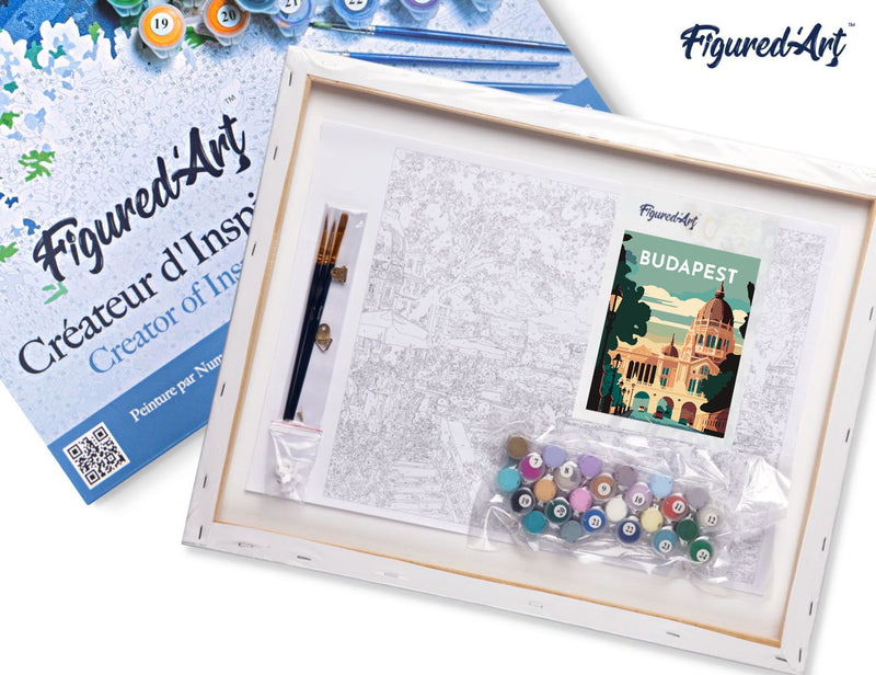 Peinture Par Numéros - Affiche Vintage Budapest