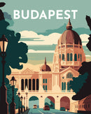 Peinture Par Numéros - Affiche Vintage Budapest