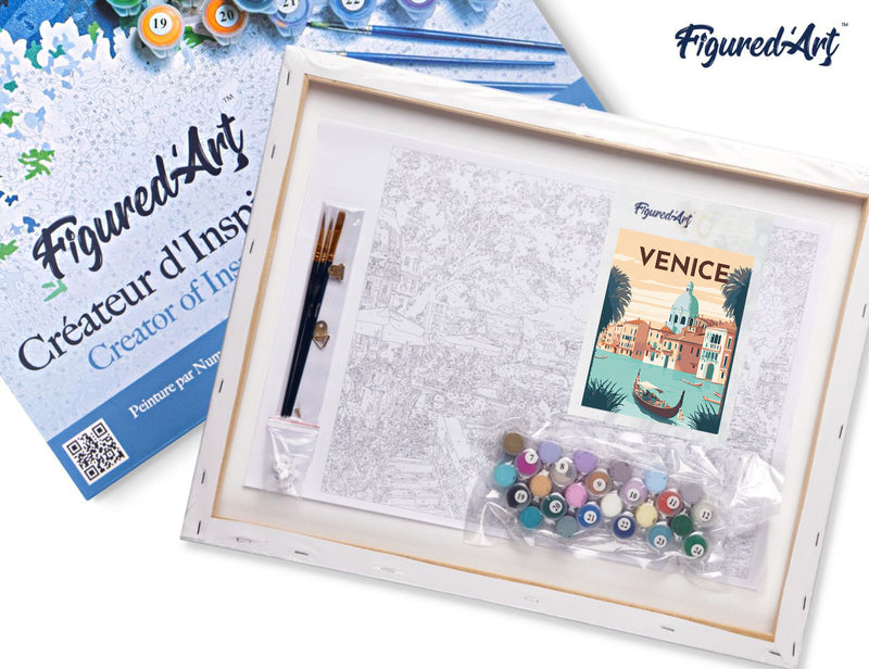 Peinture Par Numéros - Affiche Vintage Venise