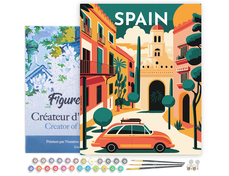 Peinture Par Numéros - Affiche Vintage Séville