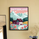 Peinture Par Numéros - Affiche Vintage Lucerne