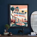 Peinture Par Numéros - Affiche Vintage Las Vegas