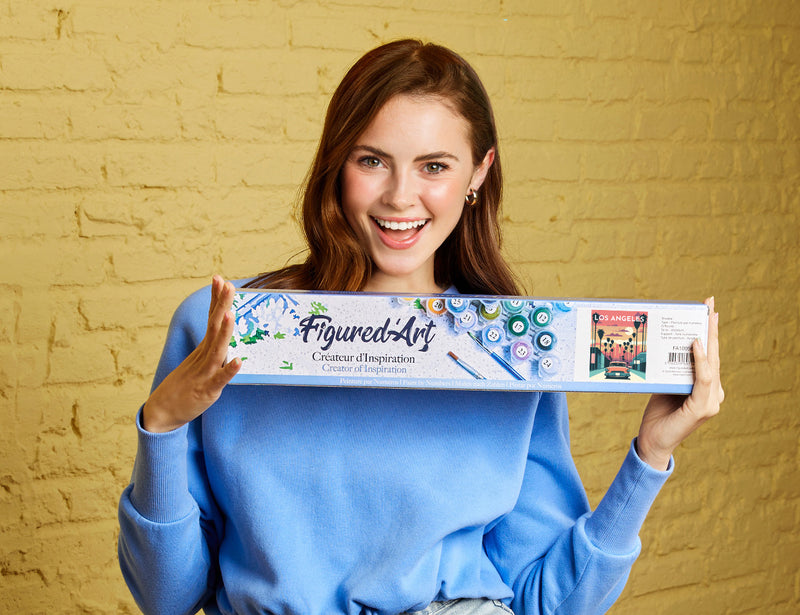 Peinture Par Numéros - Affiche Vintage Los Angeles