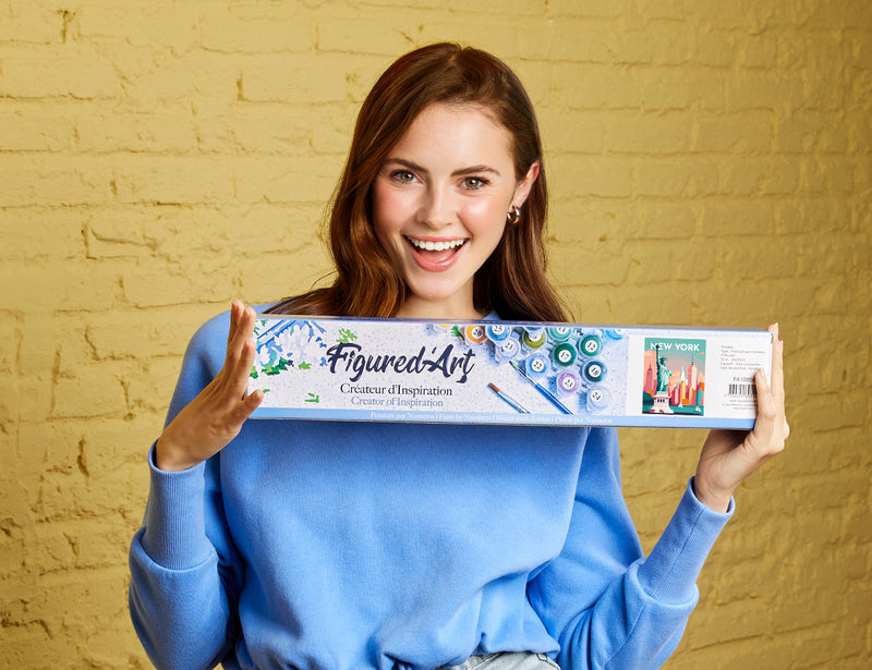 Peinture Par Numéros - Affiche Vintage New York