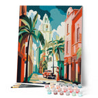 Peinture Par Numéros - Cuba Art Déco