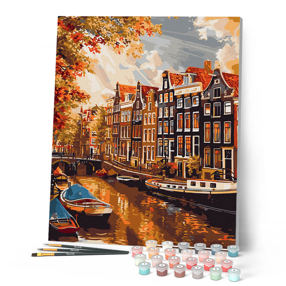 Peinture Par Numéros - Soleil À Amsterdam