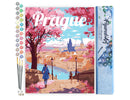 Peinture Par Numéros - Affiche De Voyage Prague En Fleurs
