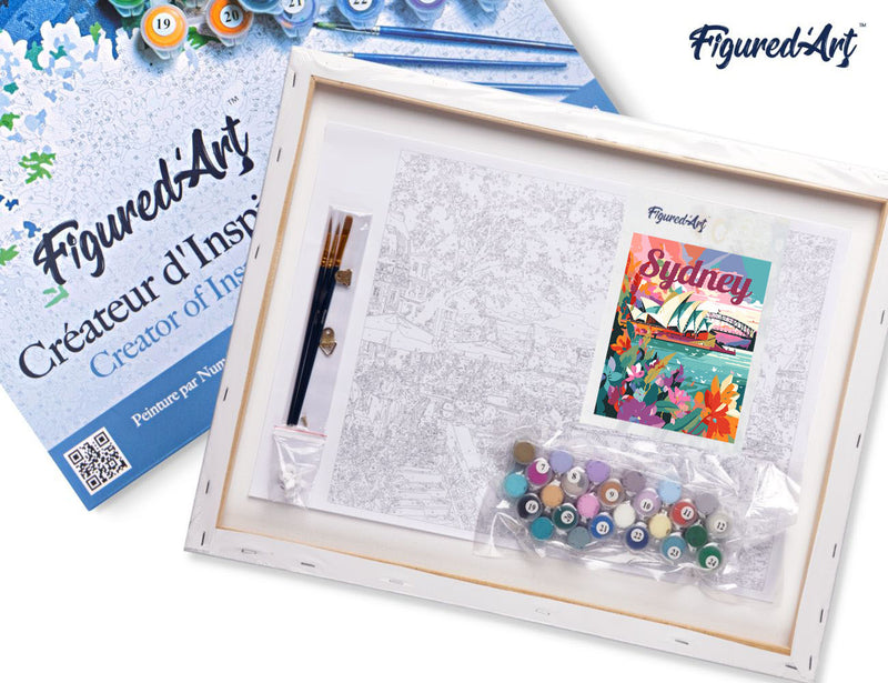 Peinture Par Numéros - Affiche De Voyage Sydney