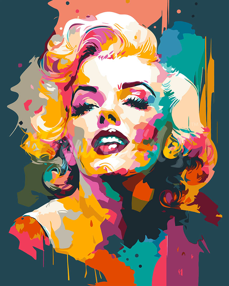 Peinture Par Numéros - Diva Abstraite