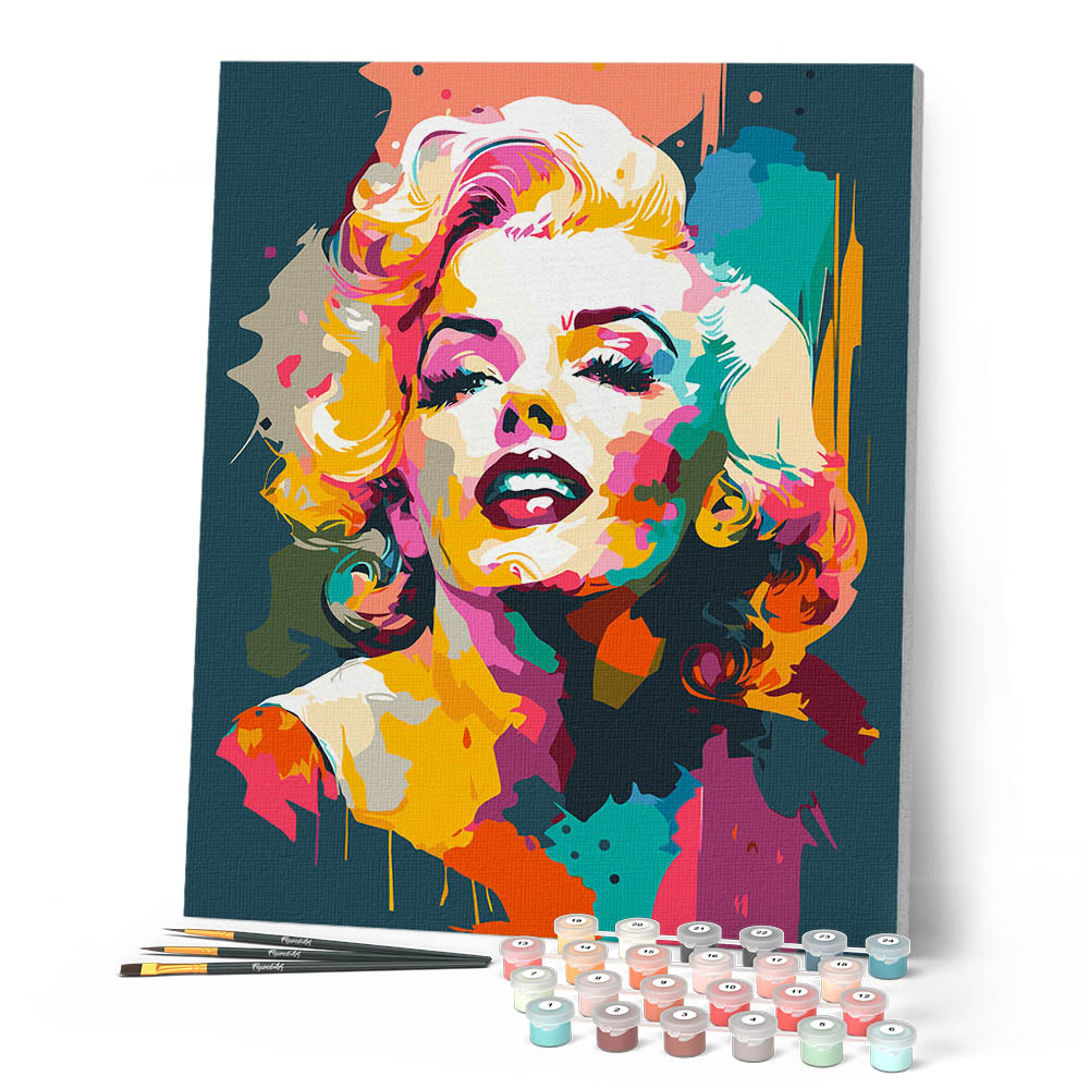 Peinture Par Numéros - Diva Abstraite