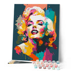 Peinture Par Numéros - Diva Abstraite