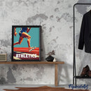 Peinture Par Numéros - Affiche Sportive Athlétisme