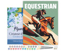 Peinture Par Numéros - Affiche Sportive Equitation