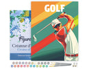 Peinture Par Numéros - Affiche Sportive Golf