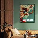 Peinture Par Numéros - Affiche Sportive Handball