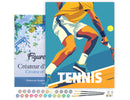 Peinture Par Numéros - Affiche Sportive Tennis