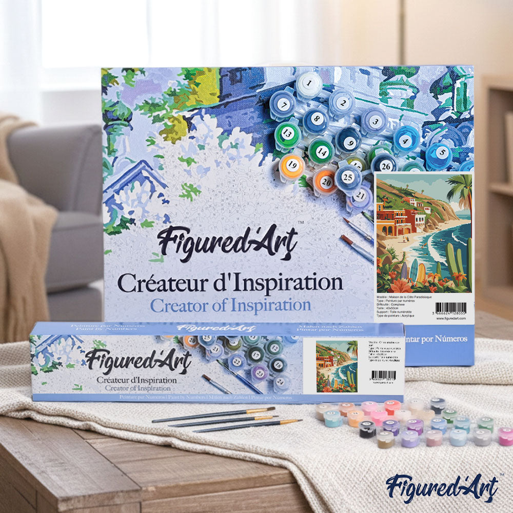 Peinture Par Numéros - Surf Côtier