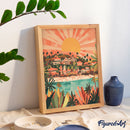 Peinture Par Numéros - Lever De Soleil À Bali