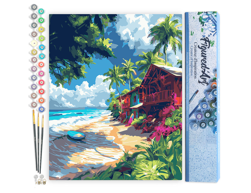 Peinture Par Numéros - Village De Surf