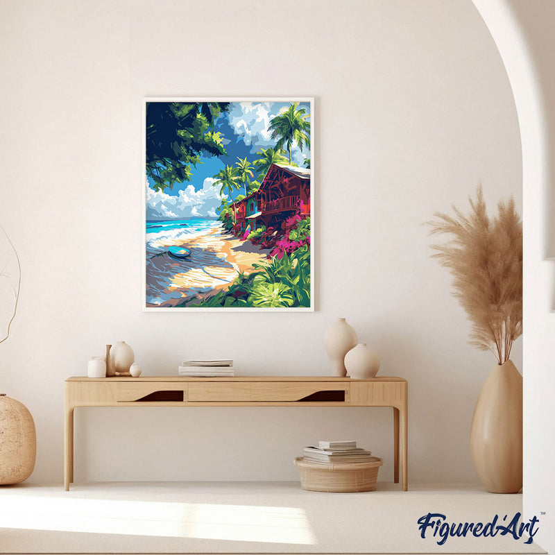 Peinture Par Numéros - Village De Surf