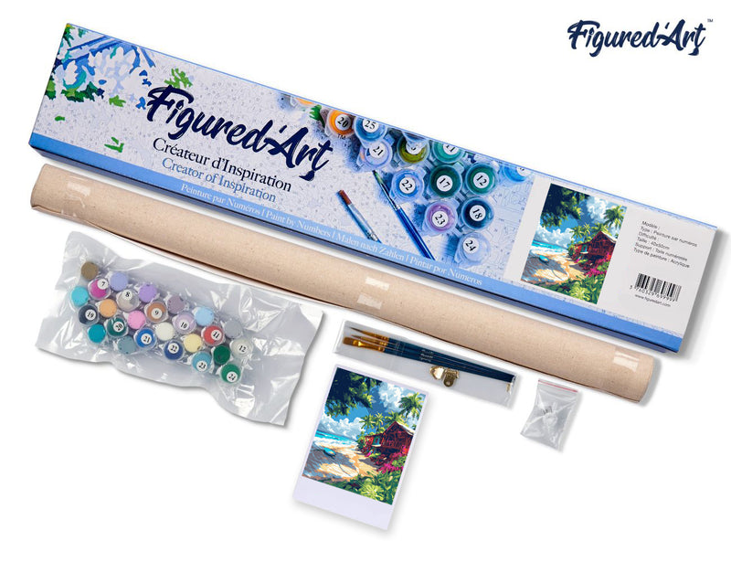 Peinture Par Numéros - Village De Surf