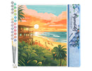 Peinture Par Numéros - Club De Plage Au Coucher Du Soleil