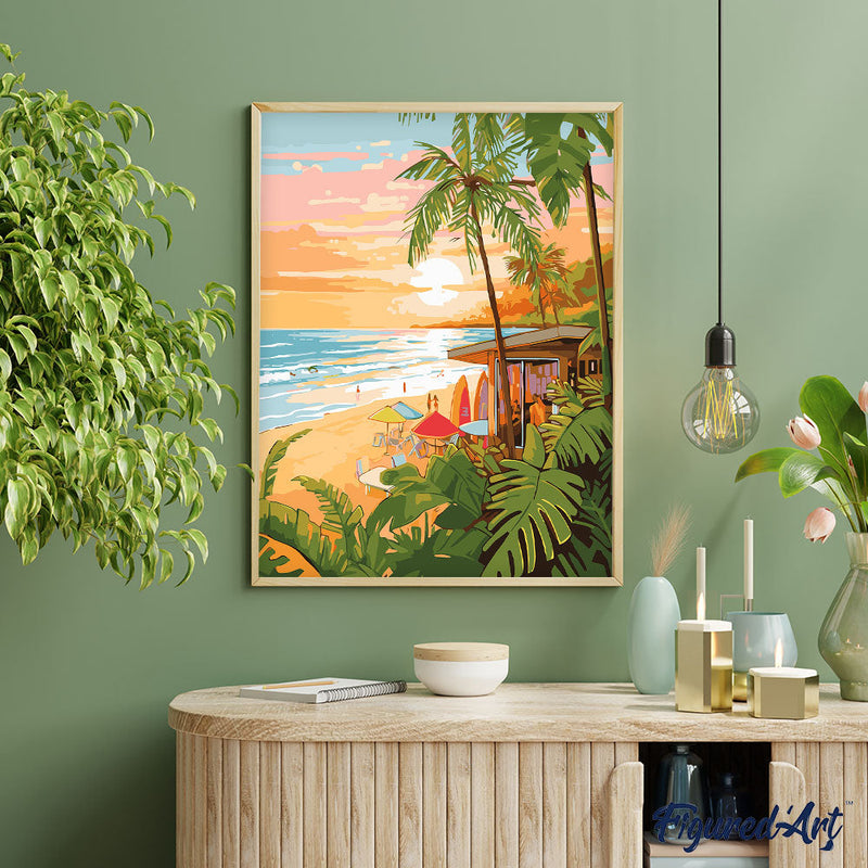 Peinture Par Numéros - Club De Surf