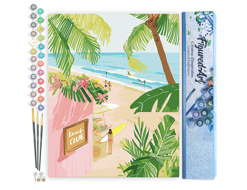 Peinture Par Numéros - Club De La Plage