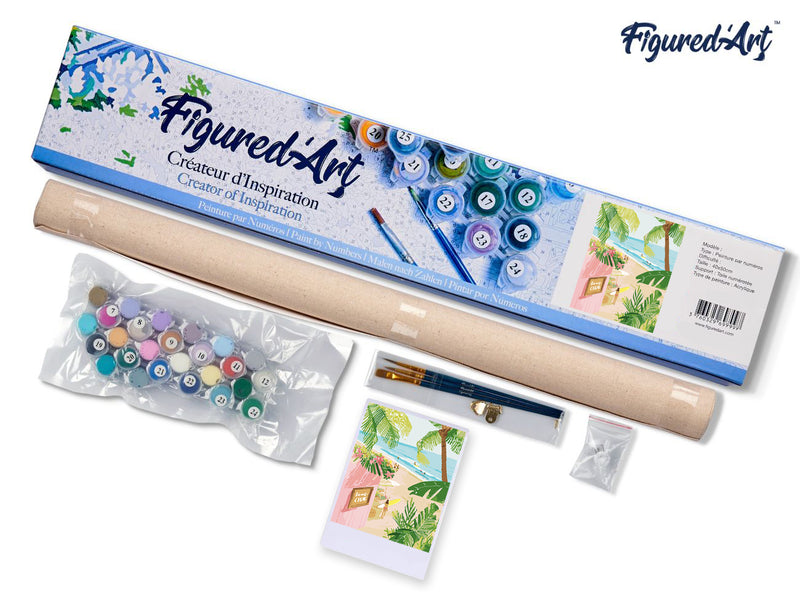 Peinture Par Numéros - Club De La Plage