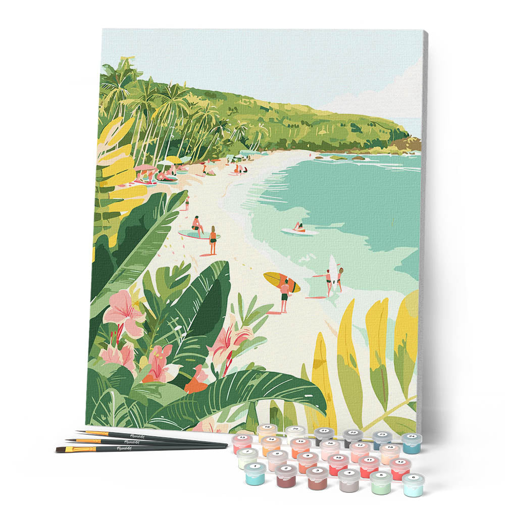 Peinture Par Numéros - Paradis Du Surf