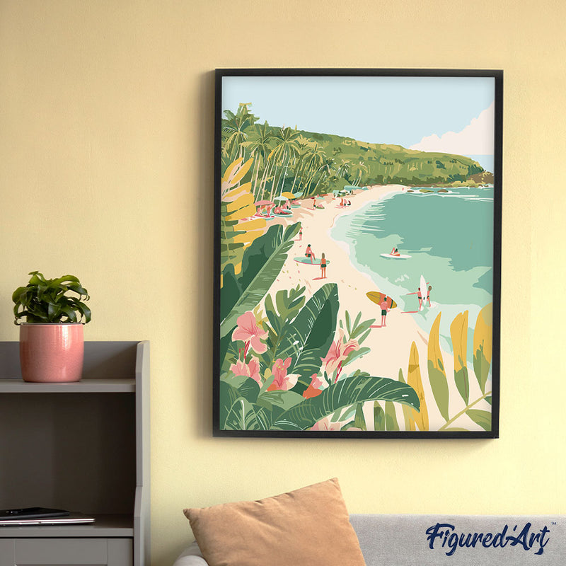 Peinture Par Numéros - Paradis Du Surf