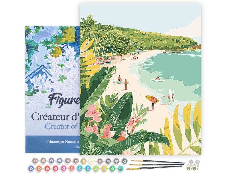Peinture Par Numéros - Paradis Du Surf