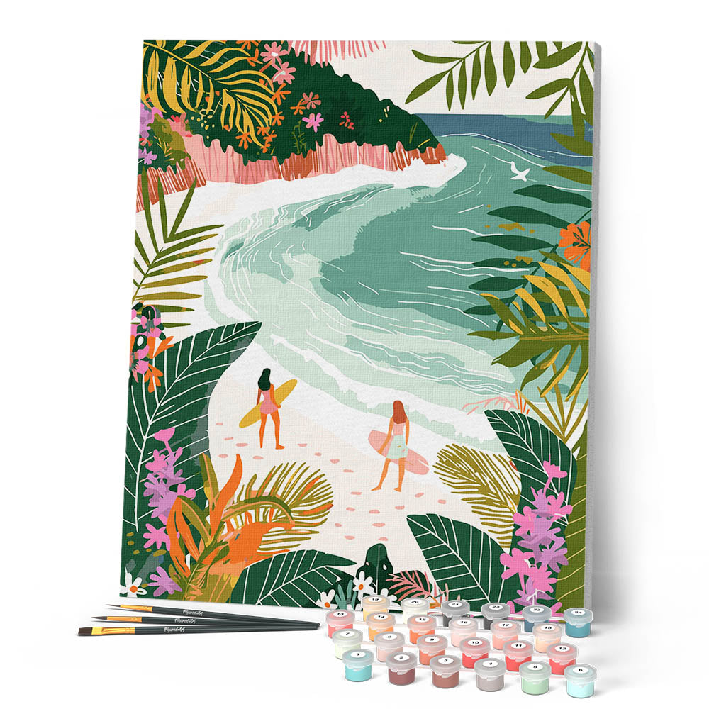 Paint By Numbers - Tropical Bay