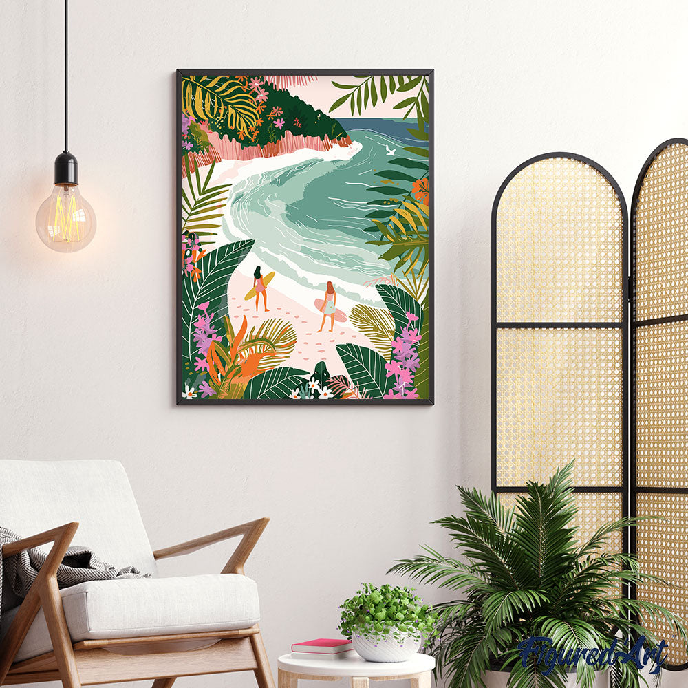 Paint By Numbers - Tropical Bay