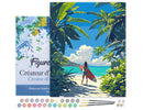 Peinture Par Numéros - Paradis Tropical Du Surf