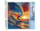 Peinture Par Numéros - Surf Sur Grande Vague