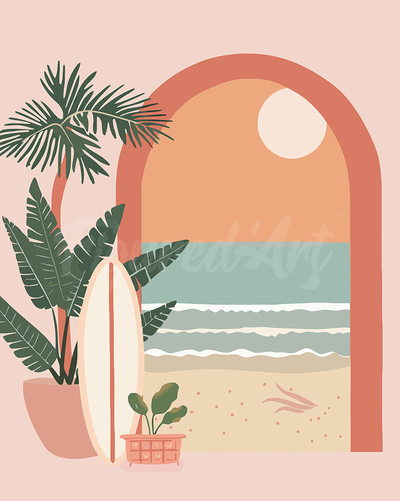 Peinture Par Numéros - Arche Vers La Mer