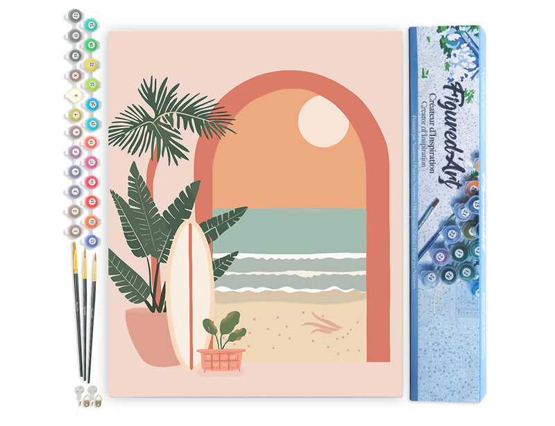 Peinture Par Numéros - Arche Vers La Mer